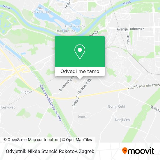 Karta Odvjetnik Nikša Stančić Rokotov