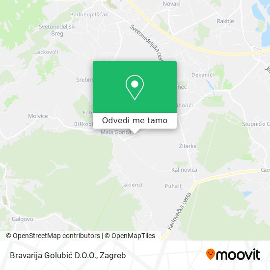 Karta Bravarija Golubić D.O.O.