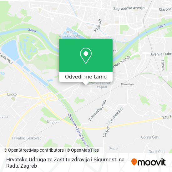 Karta Hrvatska Udruga za Zaštitu zdravlja i Sigurnosti na Radu