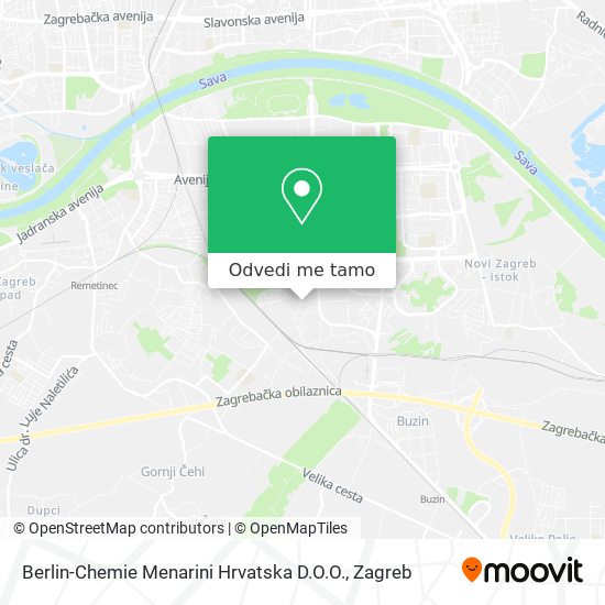 Karta Berlin-Chemie Menarini Hrvatska D.O.O.