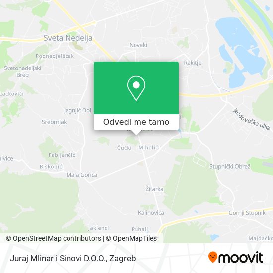 Karta Juraj Mlinar i Sinovi D.O.O.