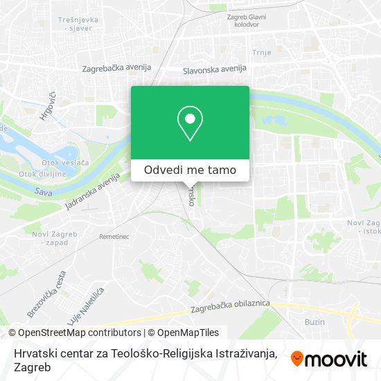 Karta Hrvatski centar za Teološko-Religijska Istraživanja