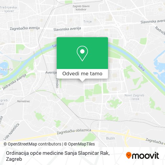 Karta Ordinacija opće medicine Sanja Slapničar Rak