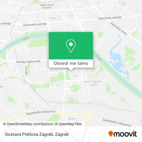 Karta Dostava Poklona Zagreb