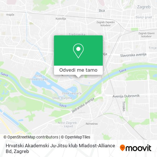 Karta Hrvatski Akademski Ju-Jitsu klub Mladost-Alliance Bd