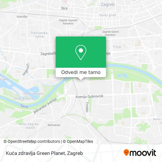 Karta Kuća zdravlja Green Planet