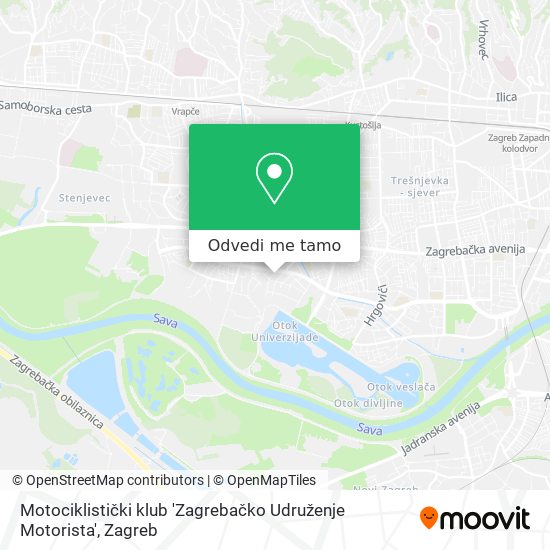 Karta Motociklistički klub 'Zagrebačko Udruženje Motorista'