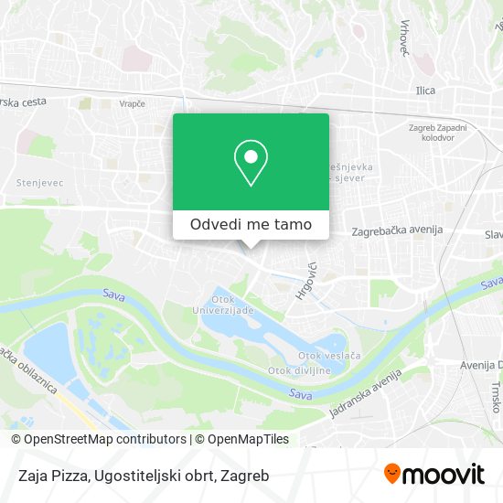 Karta Zaja Pizza, Ugostiteljski obrt