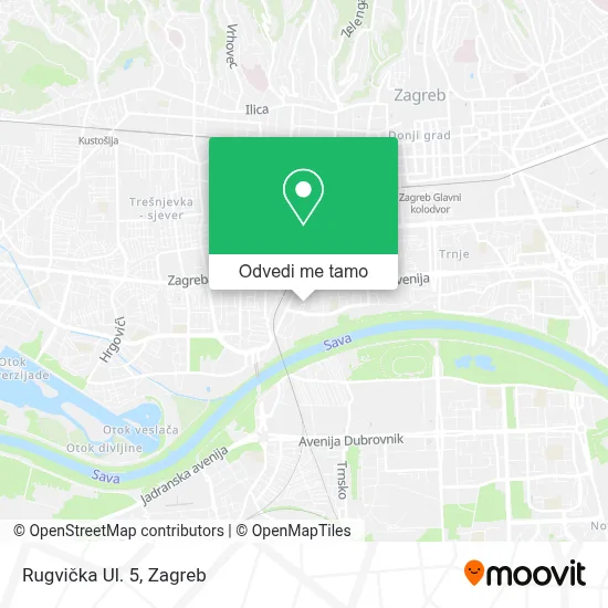 Karta Rugvička Ul. 5