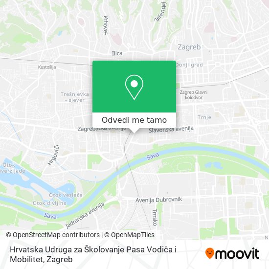 Karta Hrvatska Udruga za Školovanje Pasa Vodiča i Mobilitet