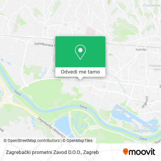 Karta Zagrebački prometni Zavod D.O.O.