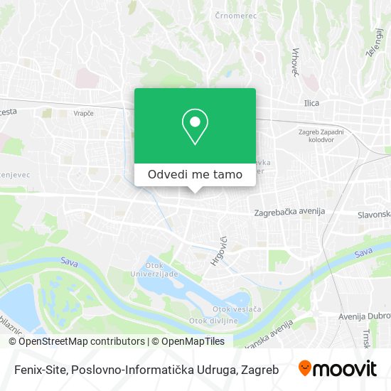 Karta Fenix-Site, Poslovno-Informatička Udruga