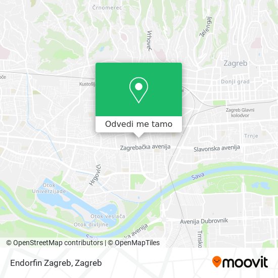 Karta Endorfin Zagreb