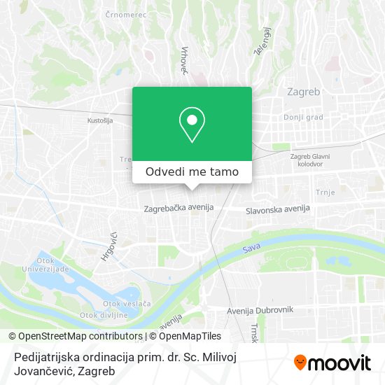 Karta Pedijatrijska ordinacija prim. dr. Sc. Milivoj Jovančević
