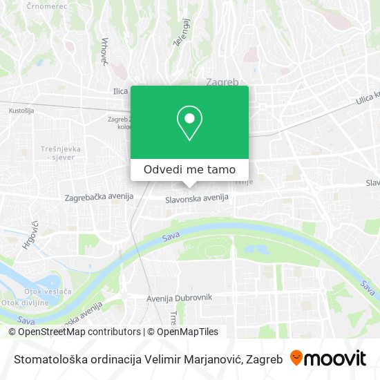 Karta Stomatološka ordinacija Velimir Marjanović
