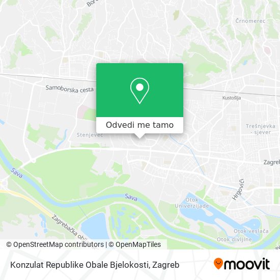 Karta Konzulat Republike Obale Bjelokosti