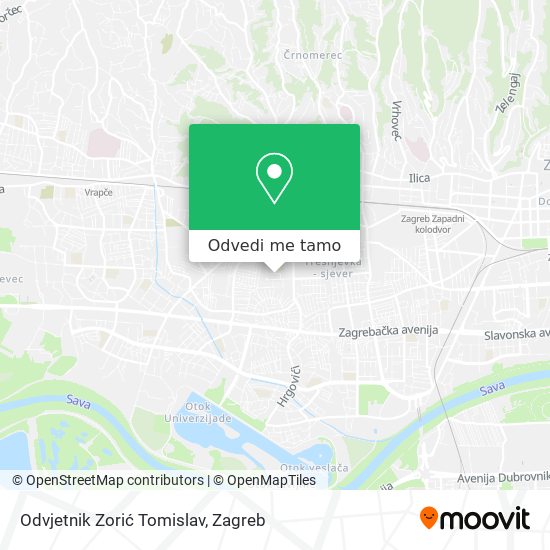 Karta Odvjetnik Zorić Tomislav
