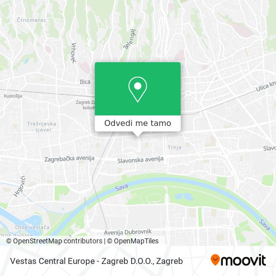 Karta Vestas Central Europe - Zagreb D.O.O.