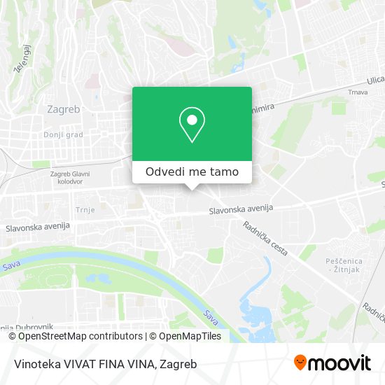 Karta Vinoteka VIVAT FINA VINA