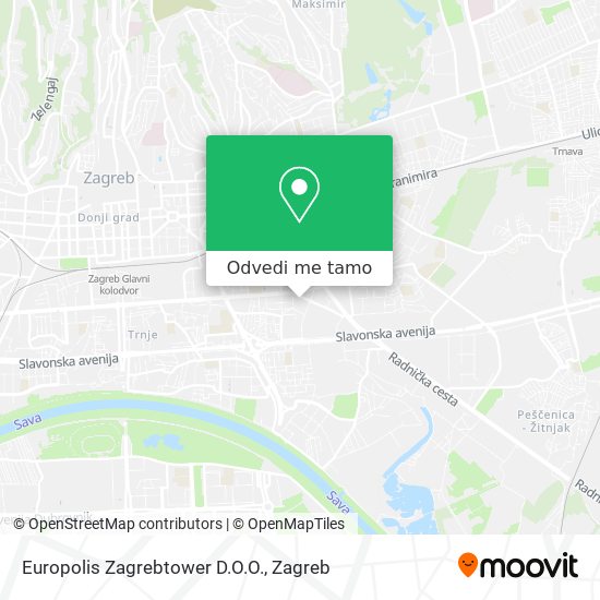 Karta Europolis Zagrebtower D.O.O.