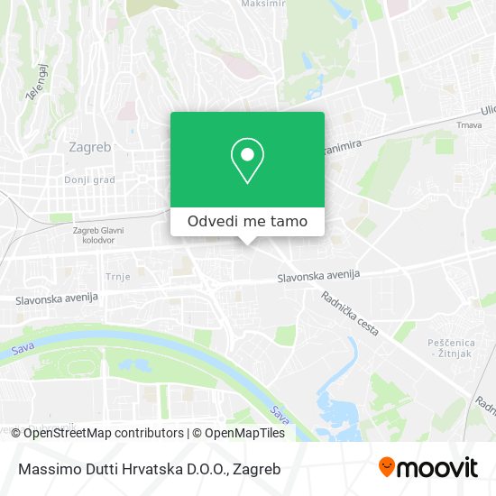 Karta Massimo Dutti Hrvatska D.O.O.