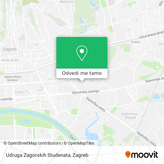 Karta Udruga Zagorskih Studenata