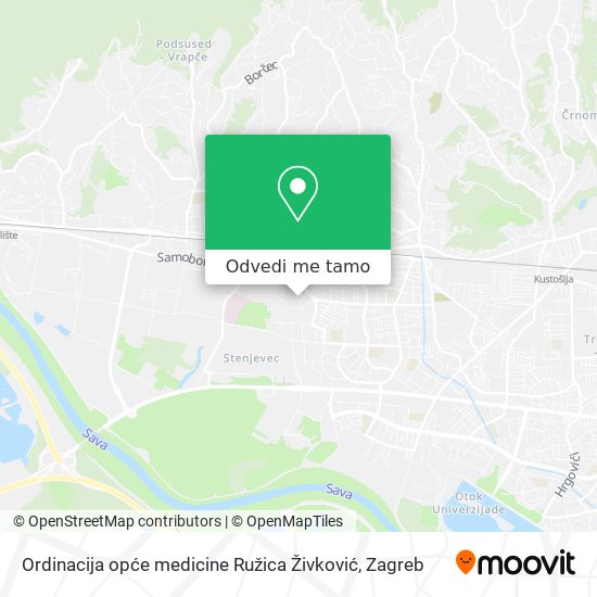 Karta Ordinacija opće medicine Ružica Živković
