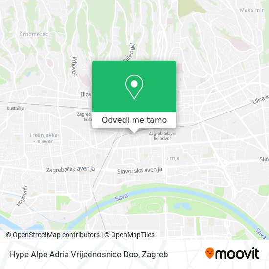 Karta Hype Alpe Adria Vrijednosnice Doo