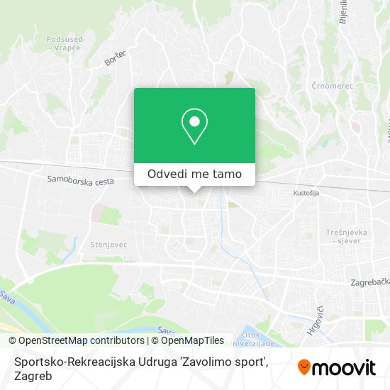 Karta Sportsko-Rekreacijska Udruga 'Zavolimo sport'