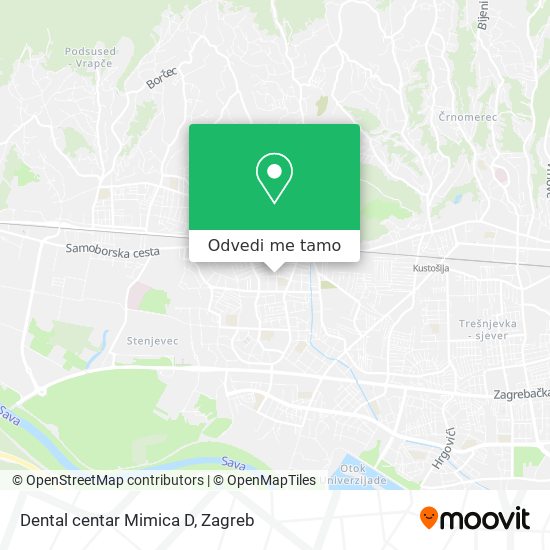 Karta Dental centar Mimica D