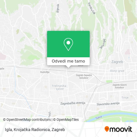 Karta Igla, Krojačka Radionica