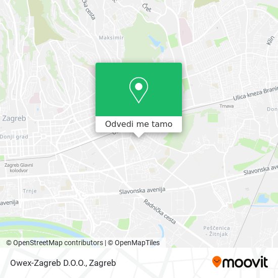 Karta Owex-Zagreb D.O.O.