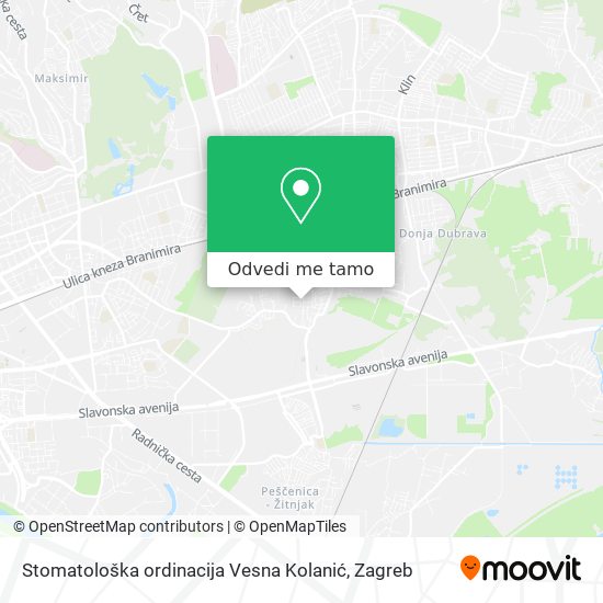 Karta Stomatološka ordinacija Vesna Kolanić