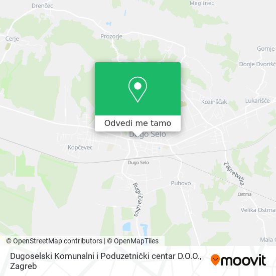 Karta Dugoselski Komunalni i Poduzetnički centar D.O.O.