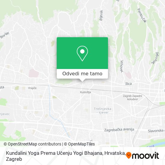 Karta Kundalini Yoga Prema Učenju Yogi Bhajana, Hrvatska