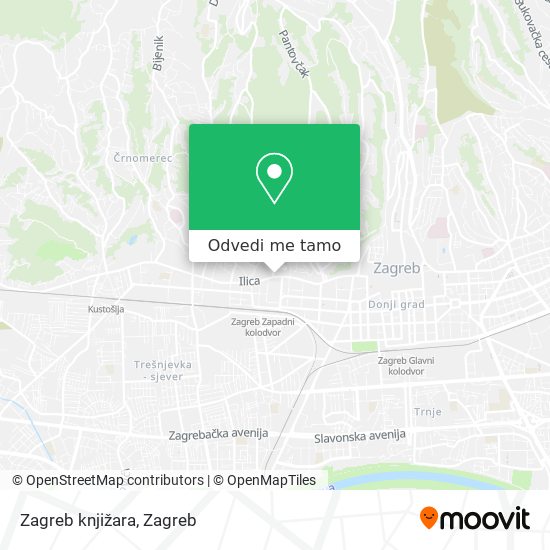 Karta Zagreb knjižara