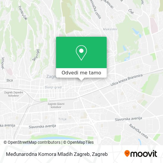 Karta Međunarodna Komora Mladih Zagreb