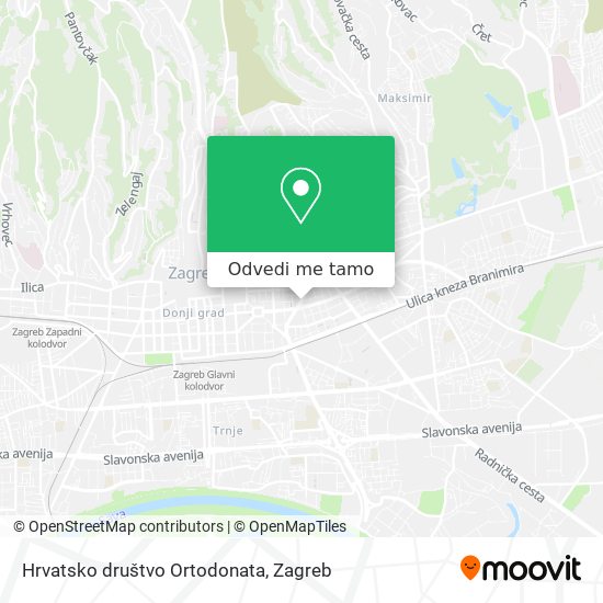 Karta Hrvatsko društvo Ortodonata