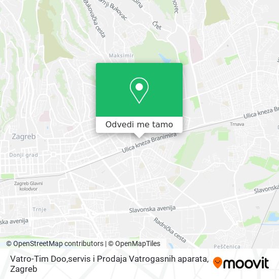 Karta Vatro-Tim Doo,servis i Prodaja Vatrogasnih aparata