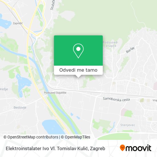 Karta Elektroinstalater Ivo Vl. Tomislav Kulić