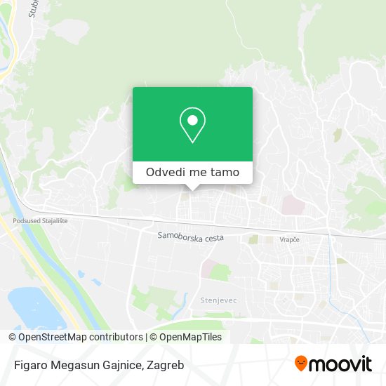 Karta Figaro Megasun Gajnice