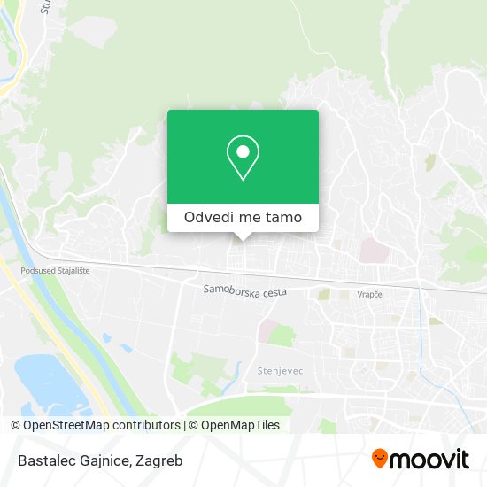 Karta Bastalec Gajnice