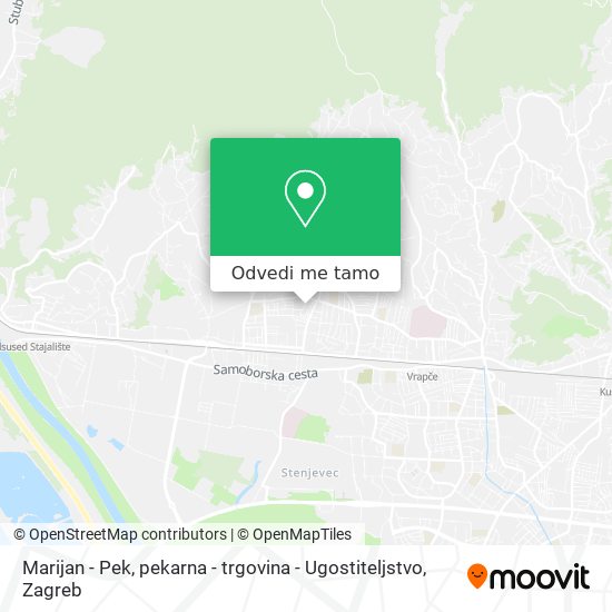 Karta Marijan - Pek, pekarna - trgovina - Ugostiteljstvo