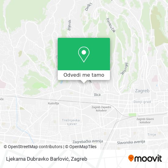 Karta Ljekarna Dubravko Barlović