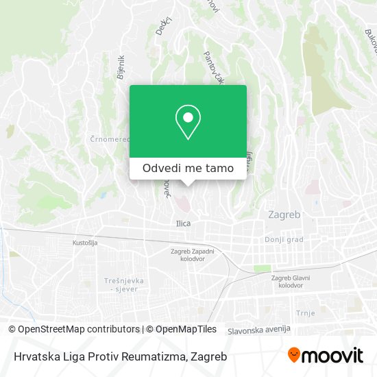 Karta Hrvatska Liga Protiv Reumatizma