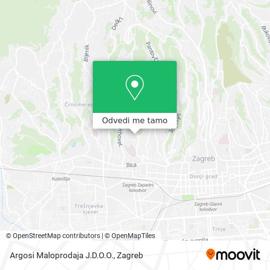 Karta Argosi Maloprodaja J.D.O.O.