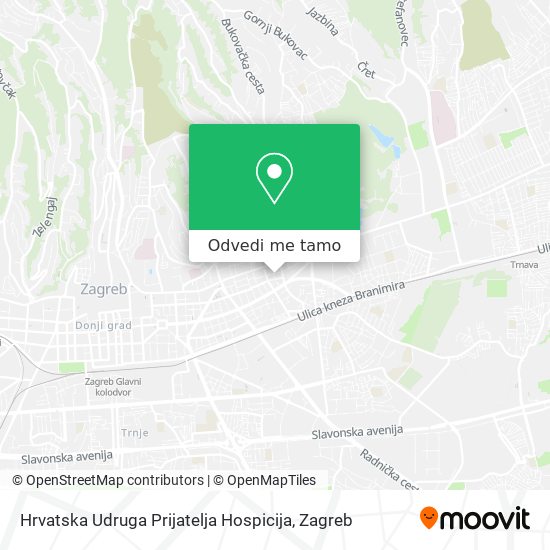 Karta Hrvatska Udruga Prijatelja Hospicija