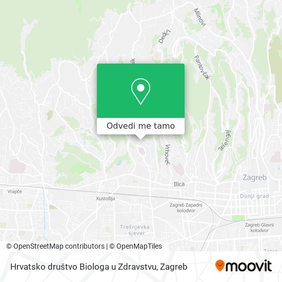 Karta Hrvatsko društvo Biologa u Zdravstvu
