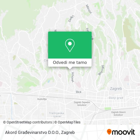 Karta Akord Građevinarstvo D.O.O.