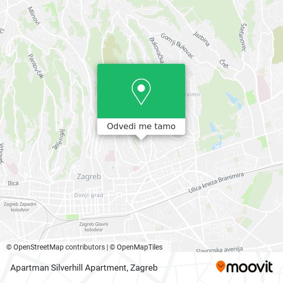 Karta Apartman Silverhill Apartment